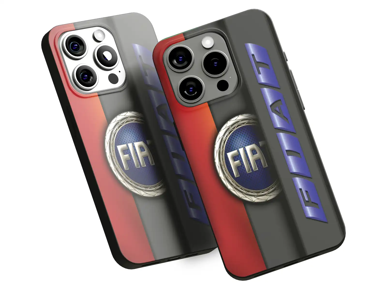 Fiat Handyhülle Standard Minimalistischer Pro Look